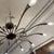 Vintage European Sputnik Flush Mount Chandelier For Sale - Image 4 of 12