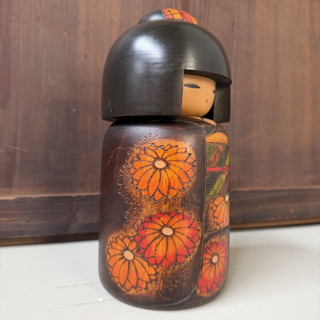 Vintage Gumma Kokeshi by Fumio Tomidokoro, 1980s For Sale - Image 6 of 11