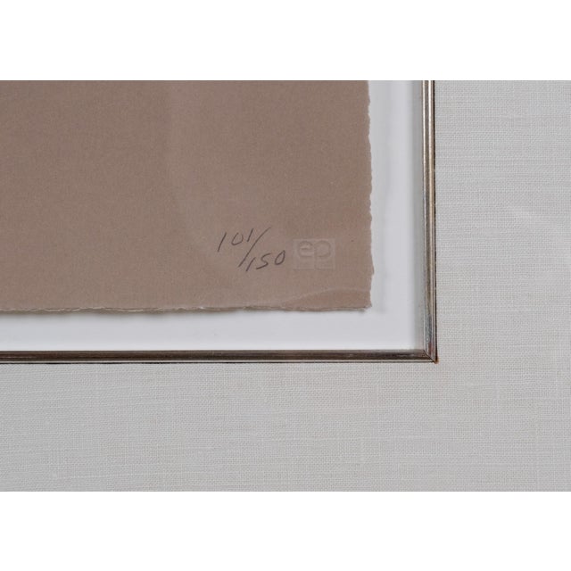 1984 r.c. Gorman "Janice State I" Artist Hand Signed and Numbered Limited Edition Serigraph 101/150 Framed, Matted & Ready to Display For Sale In San Diego - Image 6 of 7