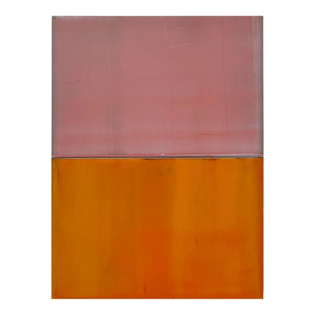 Contemporary Abstract Oil on Canvas/Wood Painting "#1538" by Arvid Boecker For Sale