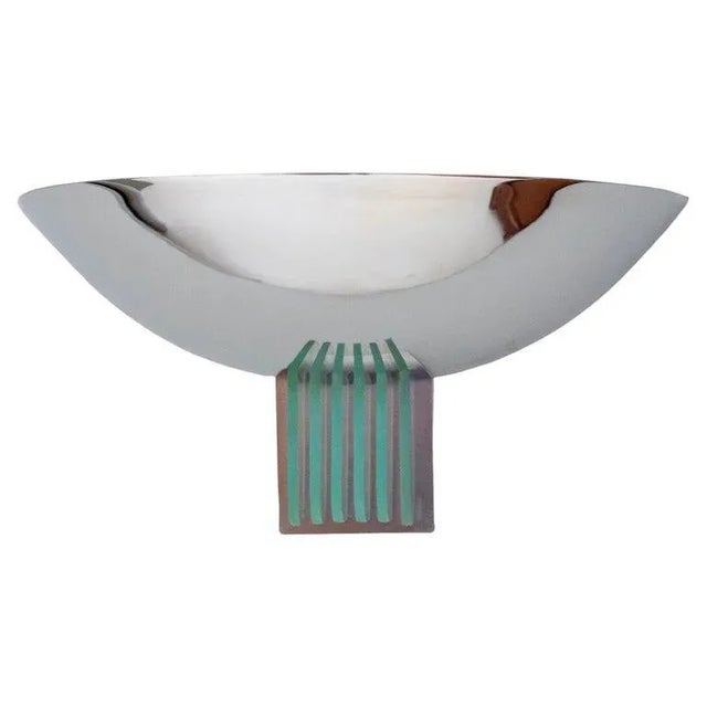 Chrome and Crystal Italian Sconces, 1960, Set of 2 For Sale - Image 13 of 13