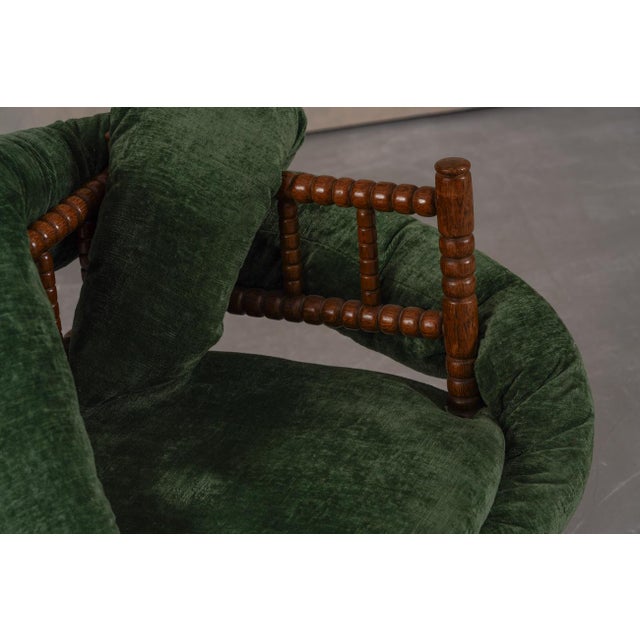 Vintage Bobbin Chairs from Corina Olaru, Holland, 1930s, Set of 2 For Sale - Image 10 of 12