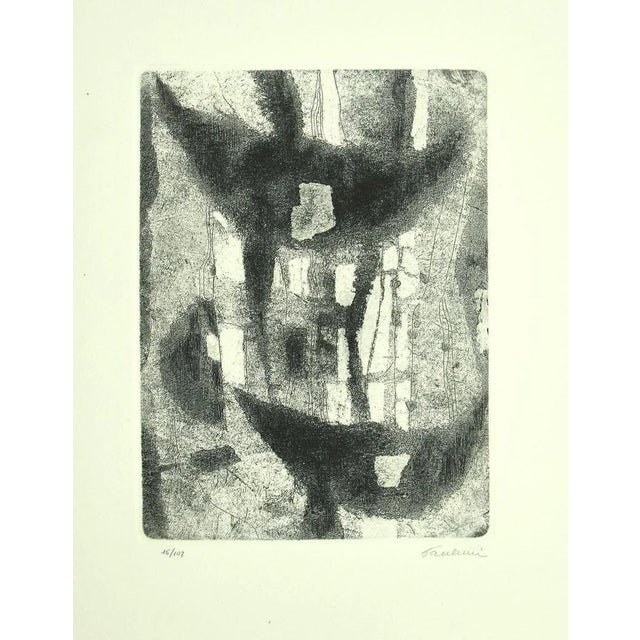 Marittima - Original Etching by E. Paulucci - 1964 1964 For Sale - Image 3 of 3