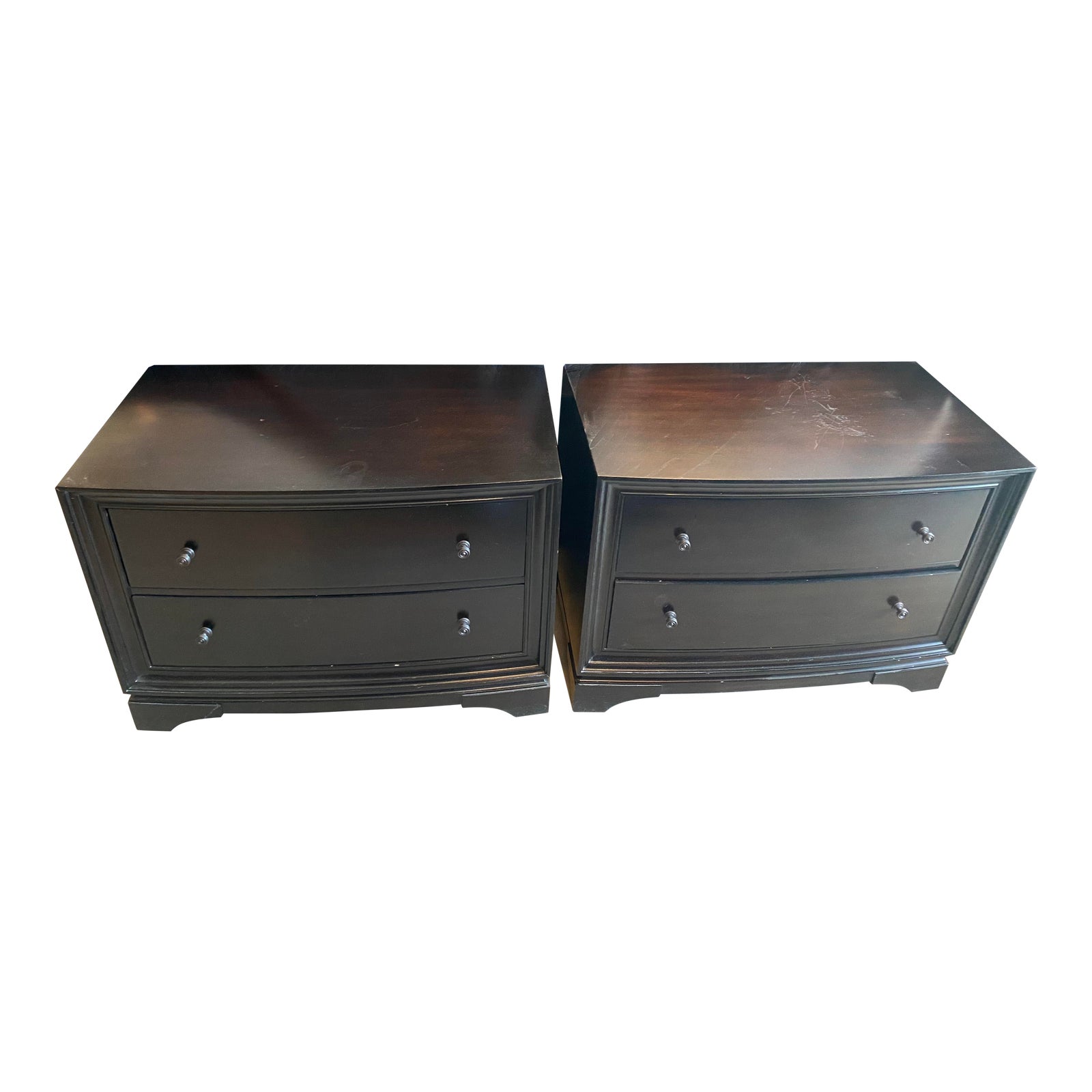 Restoration Hardware Portman Nightstands a Pair Chairish