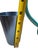 Vintage, Colorful, Sunburst, Pitcher, and Glassware 7 Piece Set in Colorful Aluminum For Sale - Image 4 of 6