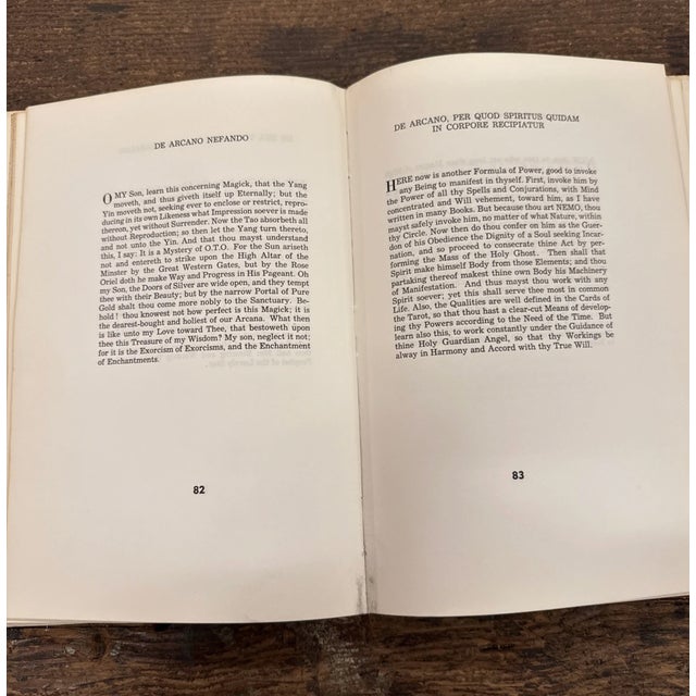 "Liber Aleph: The Book of Wisdom or Folly" by Aleister Crowley, 1st Edition For Sale - Image 13 of 16