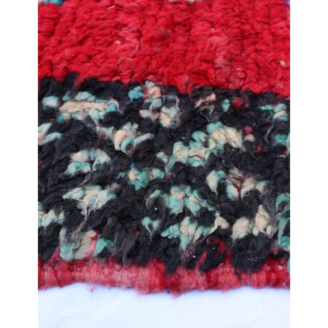 Tribal 1980s Vibrant Tribal Moroccan Rug - 10.4 X 4.8 Ft For Sale - Image 3 of 5