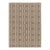 Rug & Kilim's Scandinavian Style Custom Flatweave Rug With Beige Geometry For Sale