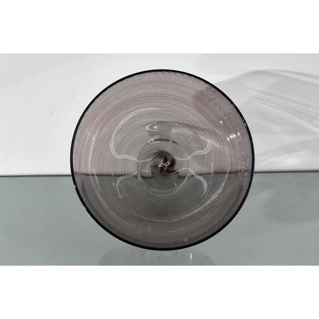 Glass Rovaniemi Series Centerpiece in Glass attributed to Tapio Wirkkala for Venini, Italy, 1972 For Sale - Image 7 of 15