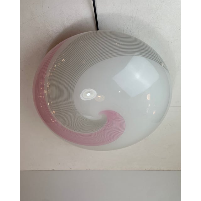 Murano Glass Ceiling Lamp by Lino Tagliapietra for La Murrina, Italy, 1970s For Sale - Image 11 of 13