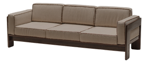 Bastiano 3-Seater Sofa by Tobia Scarpa for Gavina, 1970s