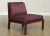 High Quality American Made Solid Walnut Frame Lounge Chair Designed by Michael Taylor for Baker Far East Collection