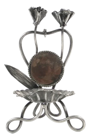Art Nouveau Clock Stand, Sweden, 1900s