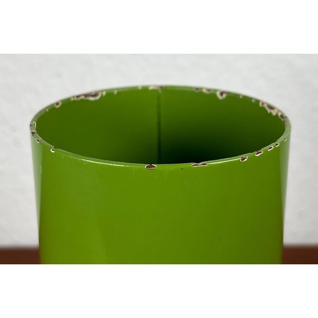 Mid-Century Modern Space Age German Metal Desk Utensilo, 1960s For Sale - Image 11 of 15