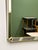 Rectangular Bevelled Mirror with Brass Frame from De Knudt, Belgium, 1980s For Sale - Image 4 of 8