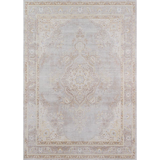 Momeni Isabella Alisha Grey 4' X 6' Area Rug For Sale