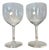 Vintage Baccarat Crystal Muslin Water Glasses, 1920s, Set of 2 For Sale