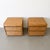 1970s 1970s Mid-Century Modern Walnut Burl Two-Drawer Nightstands, Pair For Sale - Image 5 of 10
