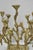 Gold Vintage Mid Century Modern Brutalist Brass Judaica Candelabra by Wainberg For Sale - Image 8 of 11
