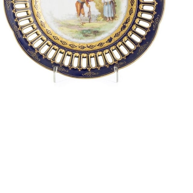 Porcelain Plates from Pirkenhammer, Set of 2 For Sale - Image 5 of 6