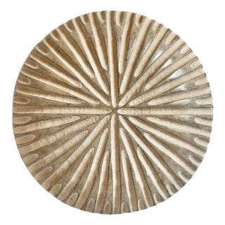 Small Vintage White Zulu Shield For Sale