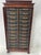 19th Century Louis Philippe Mahogany Veneer Filing Cabinet For Sale - Image 14 of 18