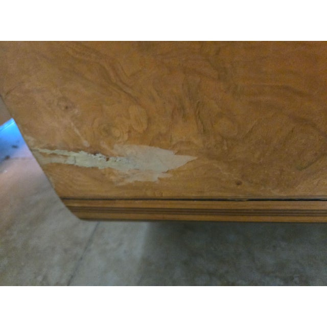 Henredon "Scene Two" Collection Burlewood Credenza For Sale - Image 11 of 11