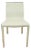 Nuevo Colter Dining Chair in White Leather For Sale