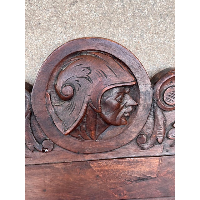 Wood 19th Century Set of Four French Carved Walnut Turned Wood Chairs with Claw Feet For Sale - Image 7 of 18