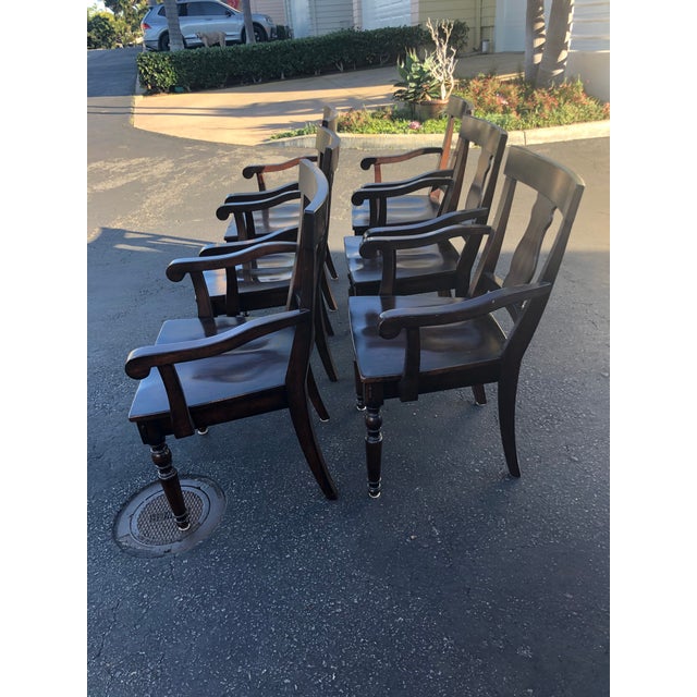 Pottery Barn Dining Chairs Set Of 6 Chairish