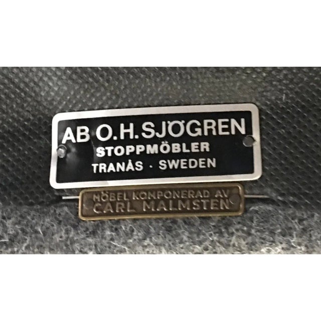 Model Samsas 2-Seater Sofa by Carl Malmsten for O.H. Sjögren, 1960s For Sale - Image 6 of 7