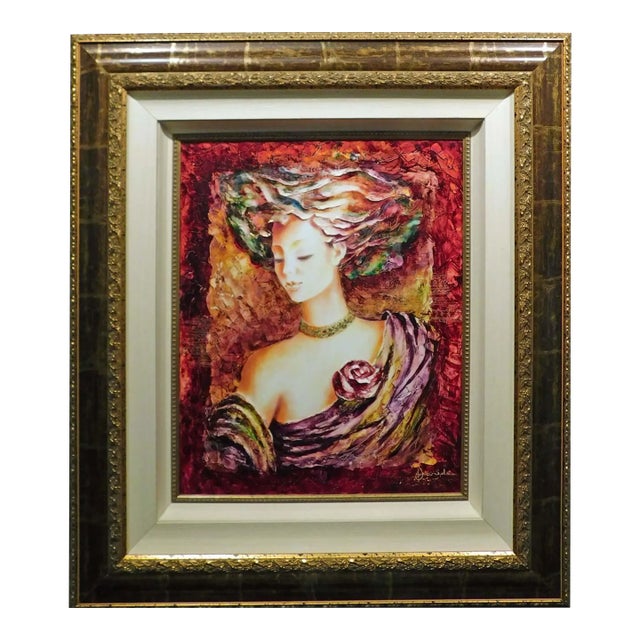 Alexandru Darida Original Painting "Florentine Nights" Hand Signed For Sale