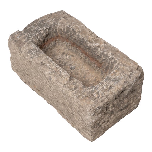 Chinese Stone Courtyard Trough, C. 1850 For Sale