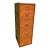 Antique Quarter Sawn Oak Four Drawer File Cabinet 1920s Lot 1 For Sale