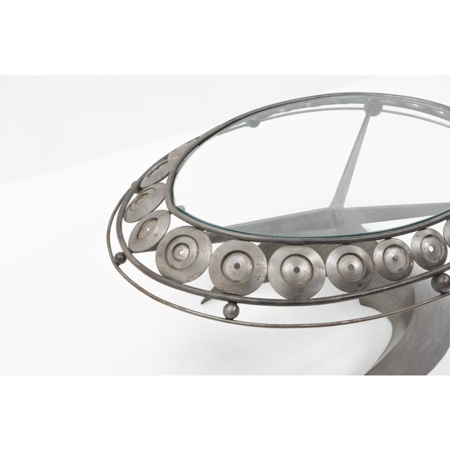 Gray Moonphase Low Table by Mark Brazier-Jones, United Kingdom, 1990s For Sale - Image 8 of 13