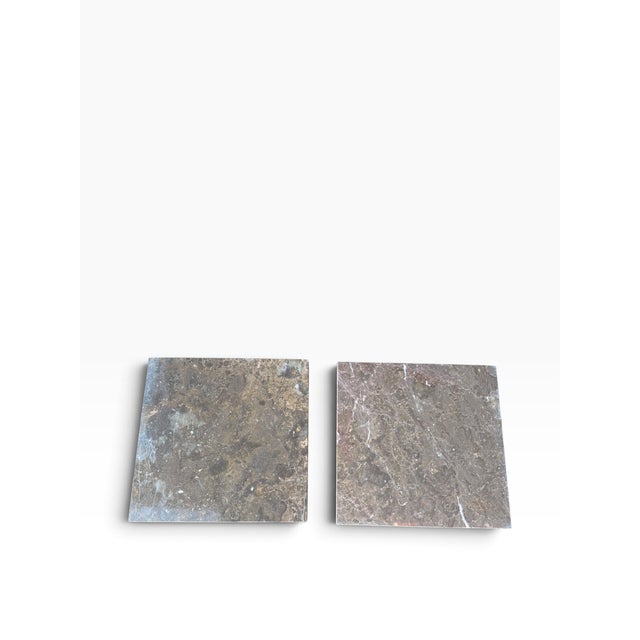 Wood Pair of Neoclassical Giltwood Marble-Top Pedestal Plant Stands For Sale - Image 7 of 14
