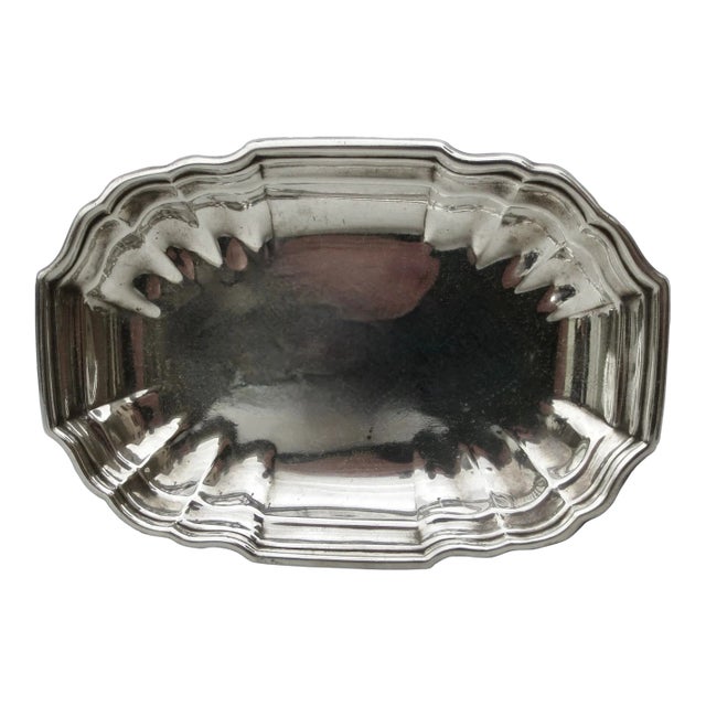Sterling Silver Tray Circa 60s' For Sale