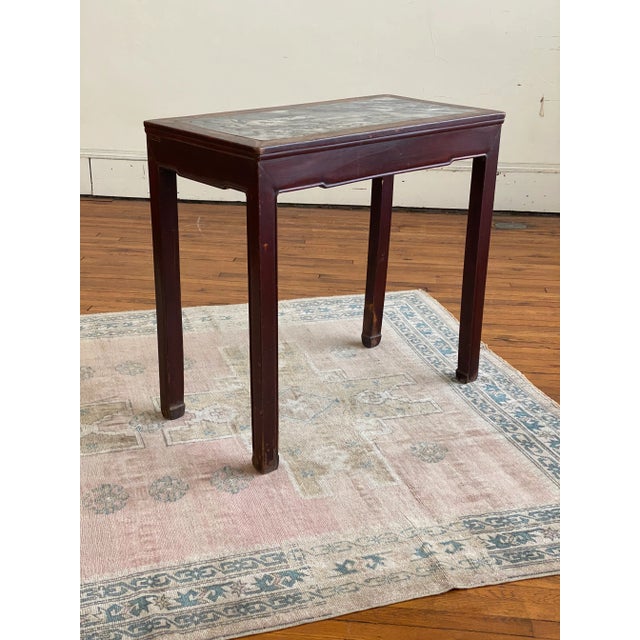 Circa 1720 Elm & Stone Chinese Wine Table For Sale - Image 6 of 13