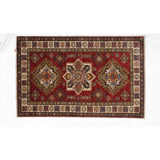 Shirvan Style Rug - 2′10″ × 4′6″ For Sale In New York - Image 6 of 6