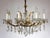 Gold Maria Theresia 8-Light Chandelier from Palwa, 1960s For Sale - Image 8 of 13