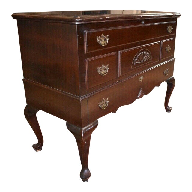 Vintage Mahogany Tall Lane Cedar Blanket Chest Chairish