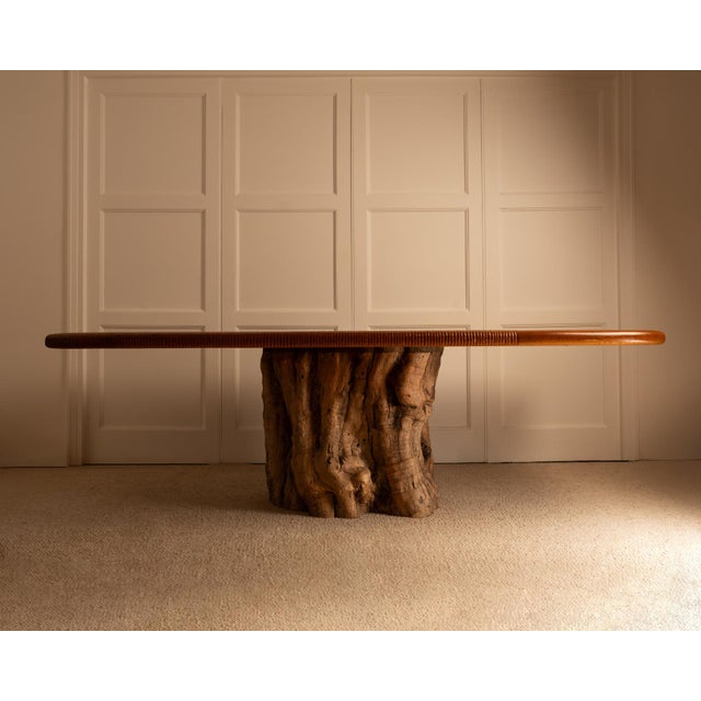 Brutalist Japanese Dining Table, 2000s For Sale - Image 3 of 13