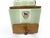 French Provincial Vintage Peugeot Frères French Coffee Grinder in Sage Green, Mid-20th Century For Sale - Image 3 of 14