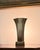 Art Deco 1970s Stiffel Brass Fan Uplight Table Lamp With Dimmer, Hollywood Regency Art Deco Revival For Sale - Image 3 of 8