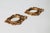 Hollywood Regency Vintage Hollywood Regency Style Accent Wall Mirrors For Sale - Image 3 of 6