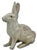 This Really is a Great Looking Antique Cast Iron Seated Rabbit. Circa Approx 1920s. LARGE SIZE - It Measures Overall...
