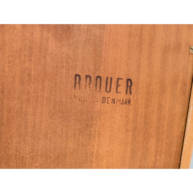 Danish Oak Display Case from Brouer, 1960s For Sale - Image 10 of 18