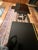 Mid-Century Modern Lacquer Extension Dining Table With Asian-Inspired Fretwork Base and Two Leaves. For Sale - Image 3 of 12