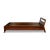 Boston Mills Zaurak Contemporary Rosewood Finish Bed From Boston Mills (Queen) For Sale - Image 4 of 7