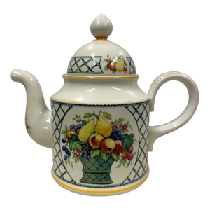 Villeroy and Boch Basket Very Rare Teapot/Coffee Pot With Lid